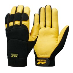 Contego Black/Yellow Golden Eagle Grip Tab Glove