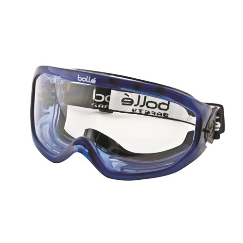 Bolle Blast Blue Goggles With Foam - Clear